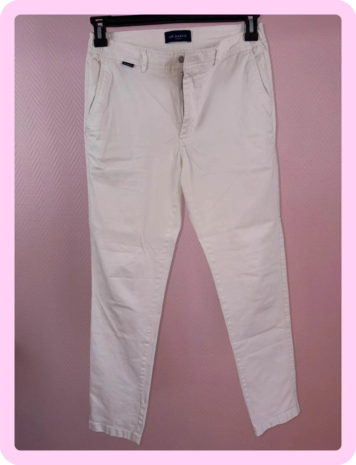 Men's mr marvis pants size w31 l30 beige – photo 2